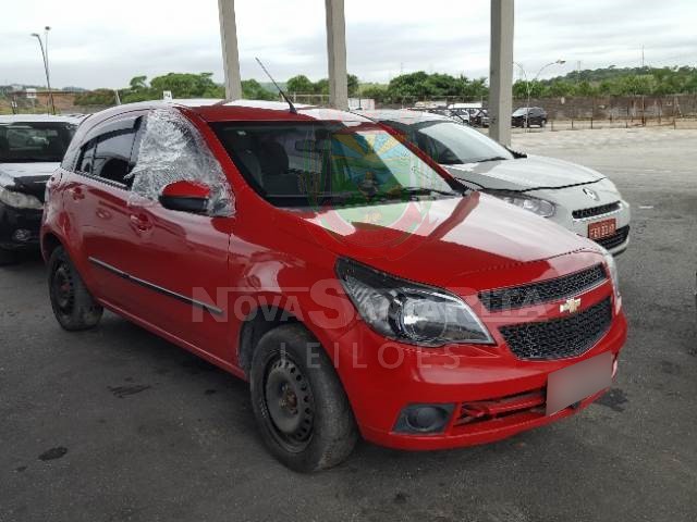 LOTE 001 - CHEVROLET AGILE LT 1.4 ECONO.FLEX 2013