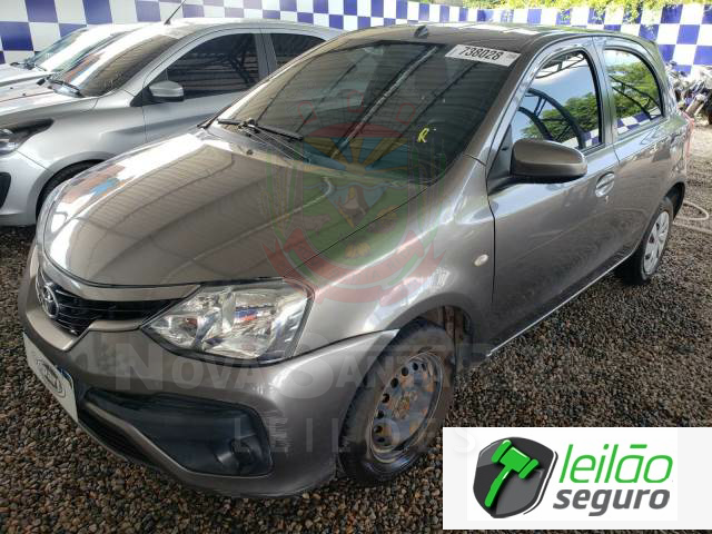 LOTE 009 TOYOTA/ETIOS XS AT 1.5 16V DUAL VVT-I