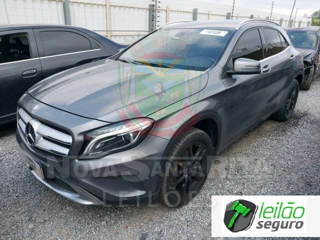 LOTE 021 MERCEDES BENZ/CLASSE GLA 200 1.6 16V TURBO