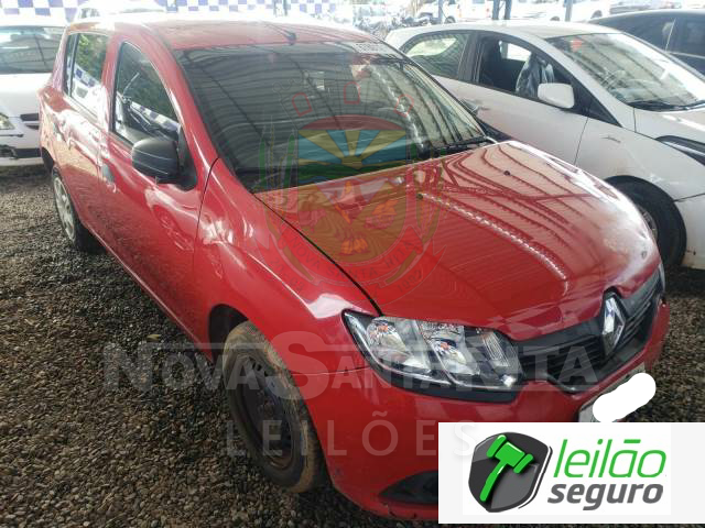 LOTE 015 RENAULT/SANDERO AUTENTIQUE 1.0 12V SCE