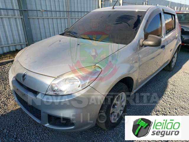 LOTE 009 RENAULT/SANDERO AUTENTIQUE 1.0 16V HI-FLEX