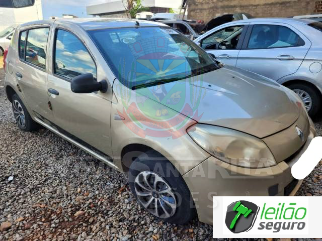 LOTE 012 RENAULT/SANDERO AUTENTIQUE 1.0 16V HI-FLEX